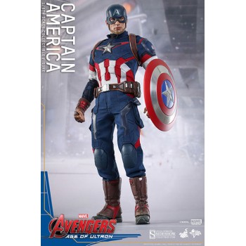Avengers Age of Ultron Movie Masterpiece Action Figure 1/6 Captain America 31 cm
